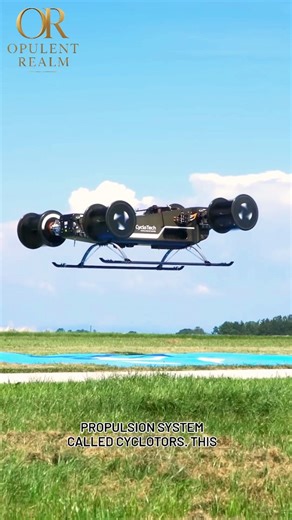 Opulent Realm | Meet CycloTech CycloRotors — a next-generation propulsion system redefining how aircraft generate lift and thrust. Unlike traditional... | Instagram