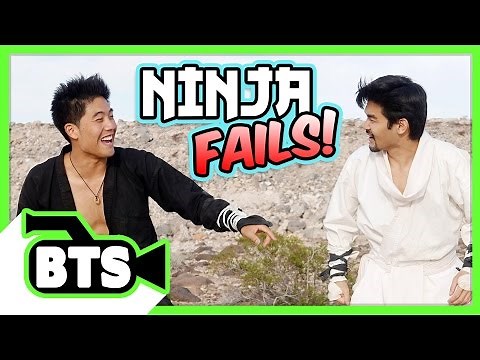 How To Be Ninja Fails! (BTS)