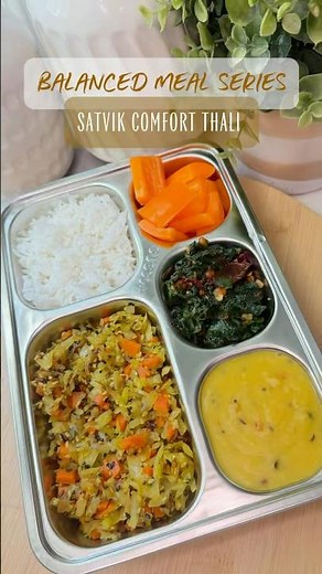 ✨BALANCED MEAL SERIES - DAY 61✨ Balanced Andhra Thali | Easy Vegetarian Meal Idea