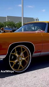 Lucky slidin his ’71 Chevy vert on 26’s on the highway