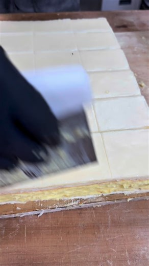We know eating a custard slice is a messy business and that’s part of the charm. But behind the scenes, here’s how we get those perfect squares! | Silverstream Bakery