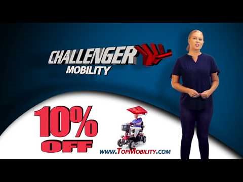 Scooter Folding Sunshade Canopy Challenger Mobility J620