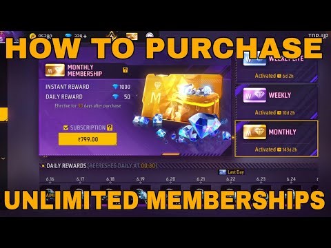HOW TO PURCHASE MEMBERSHIP IN FREEFIRE TAMIL | UNLIMITED MEMBERSHIPS TRICK |