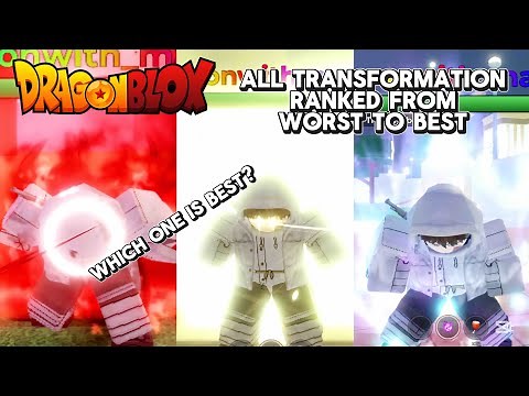 Ranking EVERY Transformation in Dragon Blox from WORST to BEST!