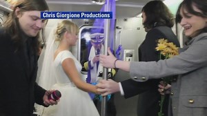 Couple gets married on 'N' train