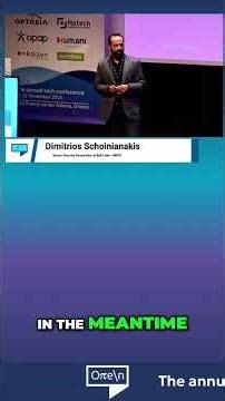 Dimitrios Schoinianakis (Nokia Bell Labs) - Quantum Security 101 🔐 | #open_conf