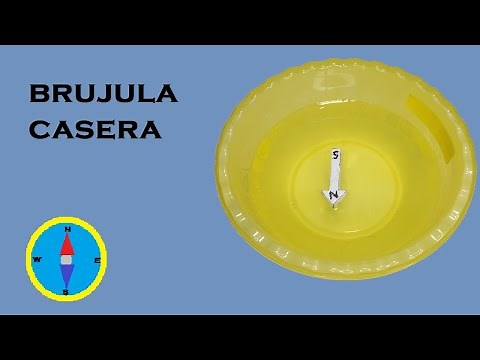 Como hacer una Brújula Casera (Proyecto Escolar)