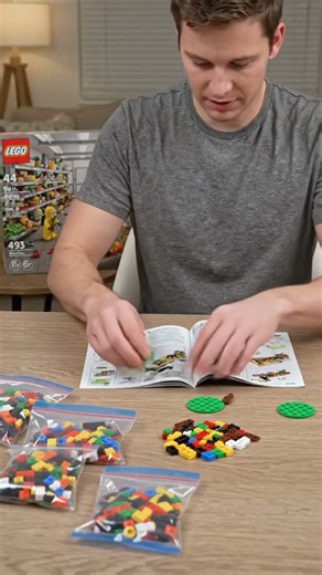lego can eating cereal by ai is just a ai interesting just for a joke