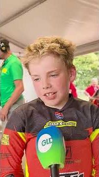 9-year-old tears up the dirt track at Zwarte Cross |#shorts