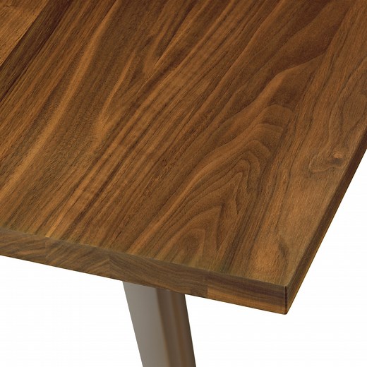 Jean Prouvé EM Table from Vitra - Walnut/ Deep Black