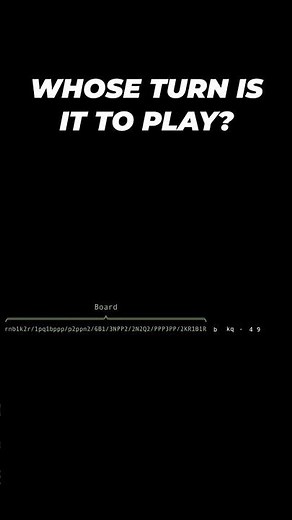 FEN chess notation explained #shorts