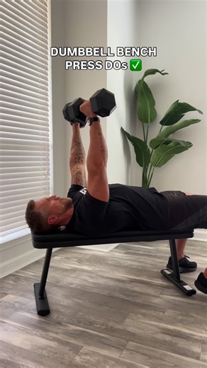 Bench Press ✔️ vs 🚫 Mastering proper form = more strength, less risk. ✔️ Do: • Retract shoulder blades • Control the weight throughout • Keep feet planted • Lower with steady tempo • Stack wrists over elbows 🚫 Don’t: • Drop the weights after your set • Flare shoulders too wide • Bounce the bar off your chest • Over-arch your lower back • Rush through reps 📌 Save this for your next upper body day & tag someone who needs a spotter and a form check 🏋️‍♂️ #benchpressform #formtips #upperbodywork