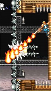 Contrat Spirits Boss Wall Walker Contra 3 The Alien Wars Super Nintendo SNES SFC