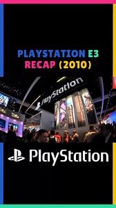 PlayStation E3 2010 Recap. [Full Video On Our Page] #playstation #E3 #Sony #ps3 #playstation3 #videogames #gamingcommunity #thisweekingaming #nostalgia #retro #retrogaming #gamers #gaming #FacebookGaming #facebookreels | This Week In Gaming