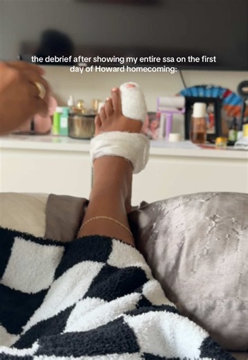 Well! happy howard hoco! No more standing on tables for me🤕🫩 | howard homecoming