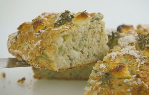 Potato Bread with Goats' Cheese and Thyme