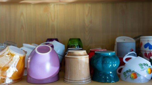 Stop struggling with crowded cabinets: Try this simple DIY coffee mug storage hack