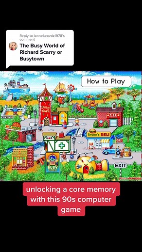 Replying to @lonnekeovdz1978 the busytown computer game was one of the best childhood games! #nostalgia #busytown #richardscarry #90skids #nostalgicgames