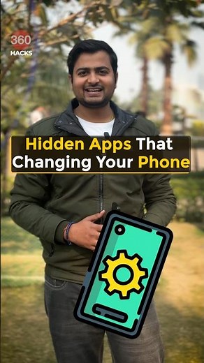 hidden apps that changing your phone #shorts #apps #android #smartphone #tipsandtricks #howto #tech