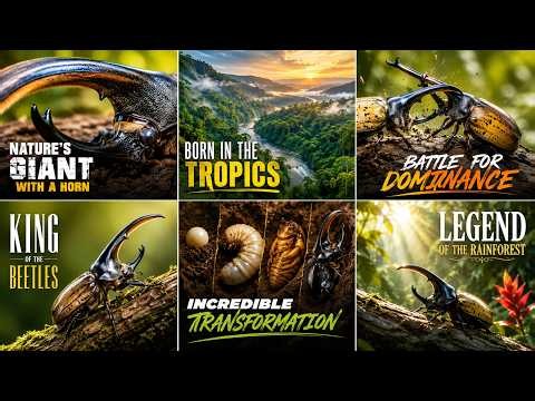 The Insect With One of Nature's Longest Horns | Hercules Beetle