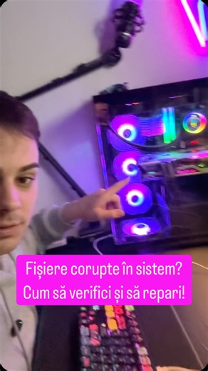 12K views · 1.1K reactions | Fișiere corupte? Cum le verifici și le repari! ✅ #ndrpc #tutorial #windows #corrupted #files | Ndr PC | Facebook