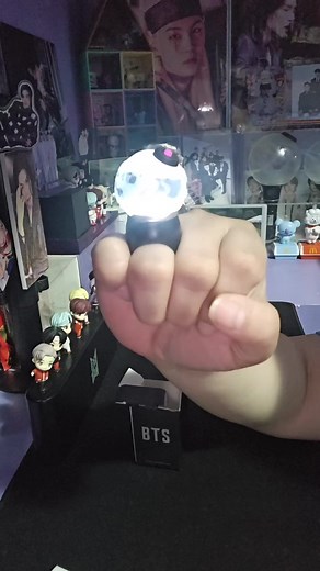 BTS Light Finger Ring💜 #bts #rm #jin #suga #jhope #jimin #v #jk #btsforever #btsarmy #armybts #armyforever #btsofficialmerch #btsofficialbighit #btsofficial #btsmerch #btsalbums #btslightfingerring #btsphotocards #btspostcards #btsposter #btscollection #btsunboxing #btsrecomendation #borahae #fyp #foryoupage #CapCut