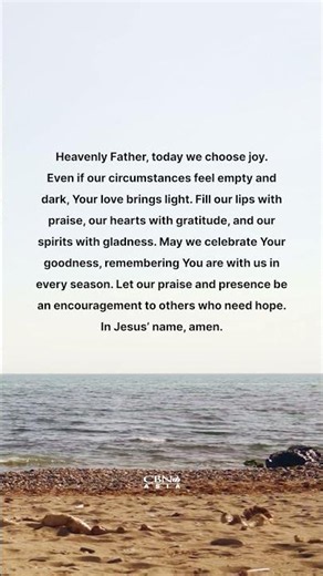 Heavenly Father, today we choose joy | #CBNAsia