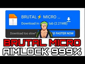BRUTAL⚡ MICRO AIMLOCK 999%👺 OBB DATA FILE🔥 AIMBOT NO RECOIL FREE FIRE ANTIBAN HEADSHOT CONFIG FILE 🔥