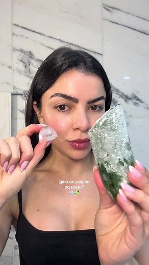 Gelo ou Pepino no Rosto? Benefícios Incríveis!