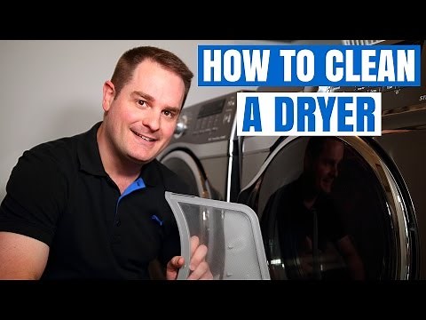 DRYER VENT CLEANING AND MAINTENANCE (QUICK & EASY) !!