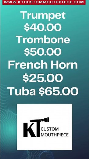 Silver Plating Mouthpieces, Trumpet, Trombone, French Horn, Tuba