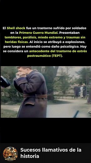 El horror INVISIBLE de la Primera Guerra Mundial: el SHELL SHOCK. #HistoriaReal #Curiosidades