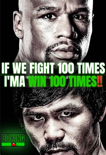 Floyd Mayweather's Bold Words on Manny Pacquiao Rivalry