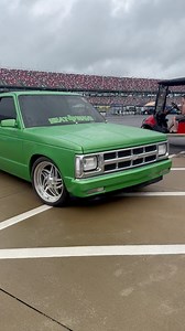 Square Body Chevy S10 at Talladega Superspeedway #sickminitrucks #S10 #minitrucks | SICK Mini Trucks