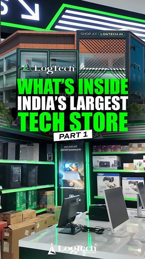 4.5K views · 113 reactions |  A tour of India’s Largest Tech Store – Ground Floor(Part 1) Here’s your exclusive look at the Ground Floor (Part 1) of the India’s Largest Tech Store! 朗  Watch the full video for the ultimate tech tour! #Logtech #IndiasLargestTechStore #TechStoreIndia #TechHeaven #PCBuilds #GamingSetup #TechLovers #GadgetWorld #TechTour #LogtechInfoway #TechExperience #TrivandrumTech #GamingCommunity #TechVibes #FutureOfTech | logtech.in | Facebook