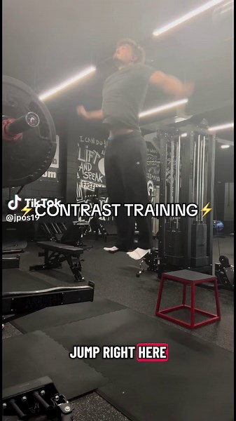 Contrast training — where strength meets speed ⚡️ Heavy back squats into depth jumps, then RDLs into fast hip-hinge vertical jumps. The goal isn’t fatigue — it’s force production. You’re teaching your body to explode right after loading heavy. That’s how you turn gym strength into real on-field power. #sportsperformance #athletictraining #plyometricstraining #athlete #fitnesstips