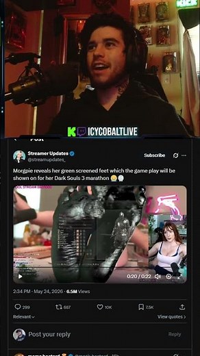 Morgie BANNED For Using FEET as a Green Screen...