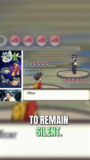 Stopped By A Cop in Pokémon! #pokemon #pokémoninfinite #pokemonwalkthrough