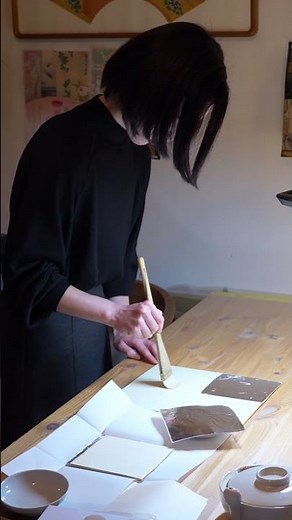 Experience Traditional Japanese Art in Tokyo Nihon-ga Painting Class #wabunka #japan