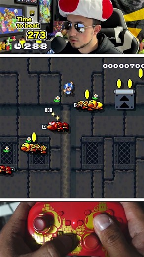Toad do be FAST! #supermariomaker2 #mariomaker2