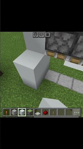 Garage gate built in minecraft ✨️ rate ?/10 #minecraft #gate #trending #shorts #viral