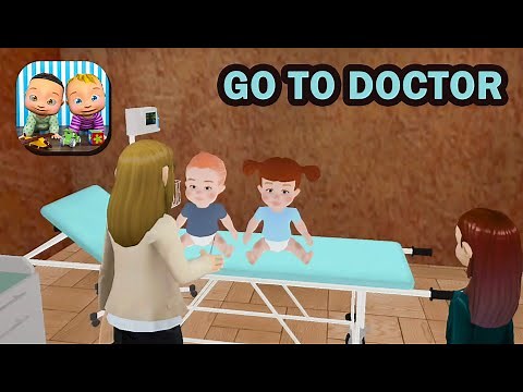 Twin Newborn Baby Care 3D Game (Early Access) - Go to Doctor - Gameplay Walkthrough Part 4