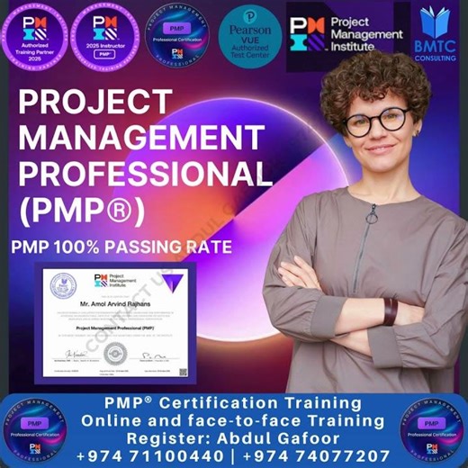 PMP® Training in Qatar 2026 🇶🇦 | Become a Certified Project Manager