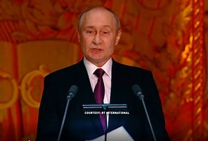 Putin praises RT on 20th Anniversary, criticises Western media and censorship