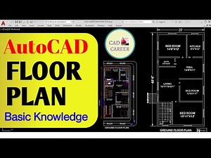 HOW TO MAKE FLOOR PLAN IN AutoCAD | CIVIL | ARCHITECTURE | HINDI | FLOOR PLAN For AutoCAD Beginners
