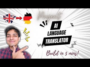 AI Language Translator Built from Scratch - AI basic project