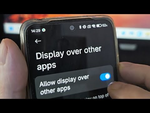 How to enable display over other apps in Poco C71 | Other apps feature not available in Poco C71