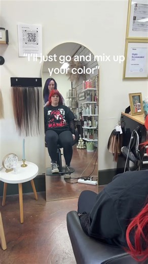 You just gotta do what you gotta do🤷🏻‍♀️😉 #lunajadesalon #athensalhairstylist #salonsnearme