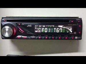 JVC KD-G322 CD MP3 AUX Radio Samochodowe Prezentacja Car Audio Test