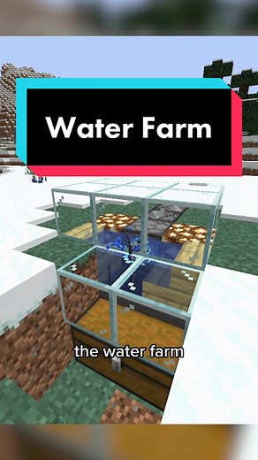 Minecraft 1.19.3 Redstone Automatic Water Farm Tutorial